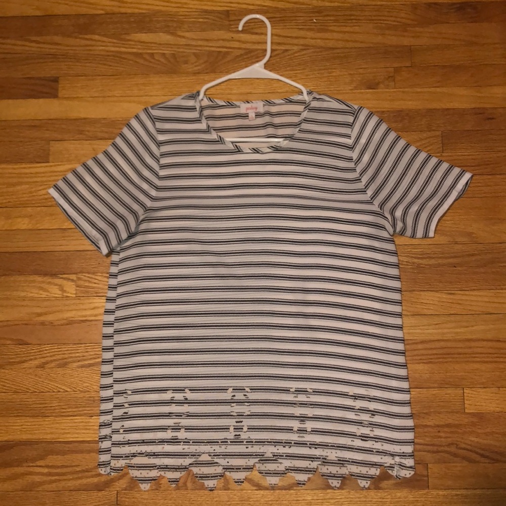 Lenhan Laser Cut Blouse